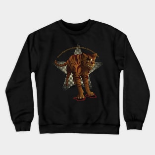 Tigerstar Warrior Cats fanart for Warriors lovers Crewneck Sweatshirt